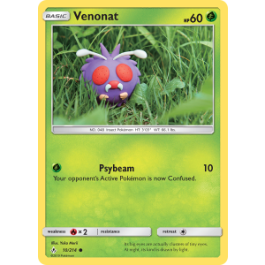 Venonat 10/214 Pokemon TCG Sun & Moon Unbroken Bonds