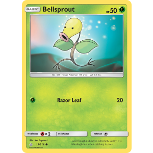 Bellsprout 13/214 Pokemon TCG Sun & Moon Unbroken Bonds