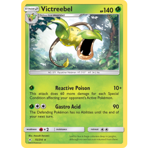 Victreebel 15/214 Pokemon TCG Sun & Moon Unbroken Bonds