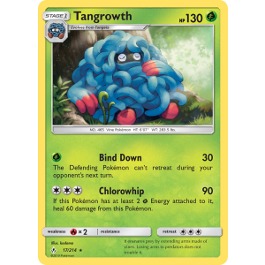 Tangrowth 17/214 Pokemon TCG Sun & Moon Unbroken Bonds