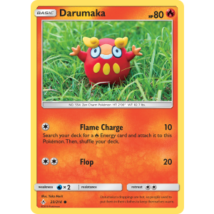 Darumaka 23/214 Pokemon TCG Sun & Moon Unbroken Bonds