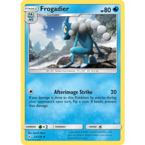 Frogadier 52/214 Pokemon TCG Sun & Moon Unbroken Bonds