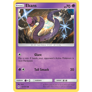 Ekans 62/214 Pokemon TCG Sun & Moon Unbroken Bonds