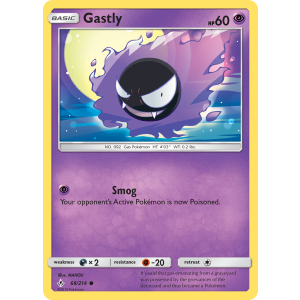 Gastly 68/214 Pokemon TCG Sun & Moon Unbroken Bonds