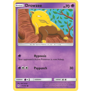 Drowzee 71/214 Pokemon TCG Sun & Moon Unbroken Bonds