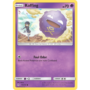 Koffing 73/214 Pokemon TCG Sun & Moon Unbroken Bonds