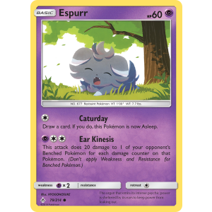 Espurr 79/214 Pokemon TCG Sun & Moon Unbroken Bonds