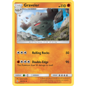 Graveler 88/214 Pokemon TCG Sun & Moon Unbroken Bonds