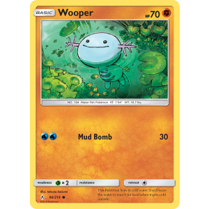 Wooper 96/214 Pokemon TCG Sun & Moon Unbroken Bonds