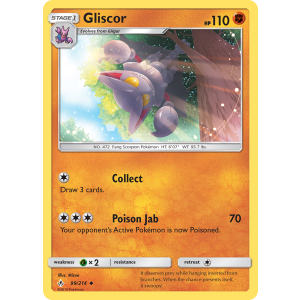 Gliscor 99/214 Pokemon TCG Sun & Moon Unbroken Bonds