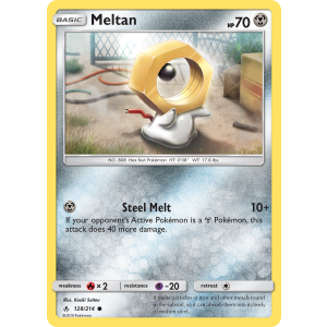 Meltan 128/214 Pokemon TCG Sun & Moon Unbroken Bonds