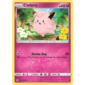 Clefairy 132/214 Pokemon TCG Sun & Moon Unbroken Bonds