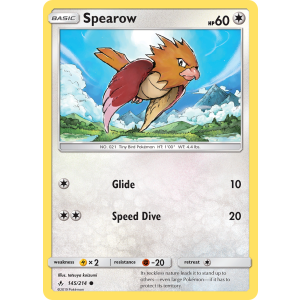 Spearow 145/214 Pokemon TCG Sun & Moon Unbroken Bonds