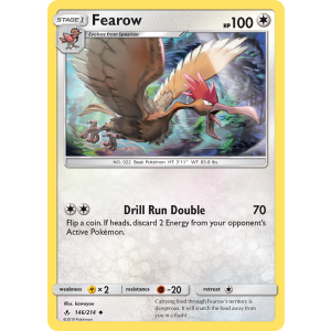 Fearow 146/214 Pokemon TCG Sun & Moon Unbroken Bonds