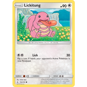 Lickitung 152/214 Pokemon TCG Sun & Moon Unbroken Bonds