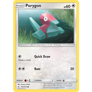 Porygon 155/214 Pokemon TCG Sun & Moon Unbroken Bonds