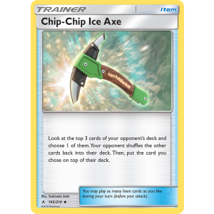 Chip-Chip Ice Axe 165/214 Pokemon TCG Sun & Moon Unbroken Bonds