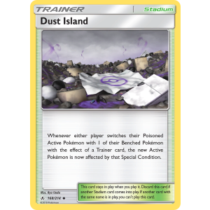 Dust Island 168/214 Pokemon TCG Sun & Moon Unbroken Bonds