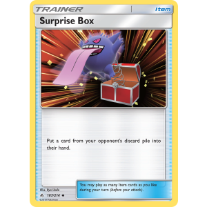 Surprise Box 187/214 Pokemon TCG Sun & Moon Unbroken Bonds