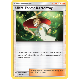 Ultra Forest Kartenvoy 188/214 Pokemon TCG Sun & Moon Unbroken Bonds