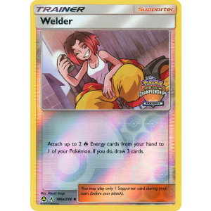 Welder 189a/214 Pokemon TCG Sun & Moon Unbroken Bonds