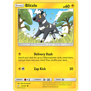 Blitzle 44/181 Pokemon TCG Sun & Moon Team Up