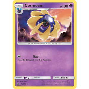 Cosmoem 70/181 Pokemon TCG Sun & Moon Team Up