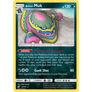 Alolan Muk 84/181 Pokemon TCG Sun & Moon Team Up