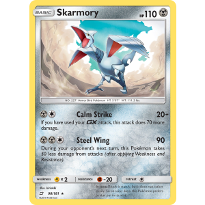 Skarmory 98/181 Pokemon TCG Sun & Moon Team Up