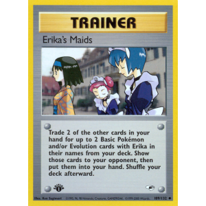 Erika's Maids 109/132 Pokemon TCG Gym Gym Heroes