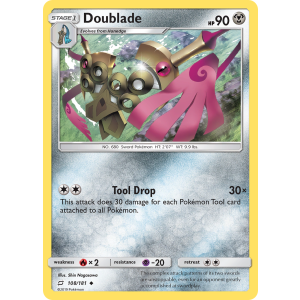 Doublade 108/181 Pokemon TCG Sun & Moon Team Up