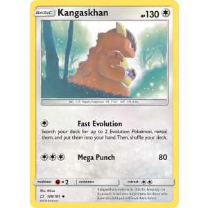 Kangaskhan 128/181 Pokemon TCG Sun & Moon Team Up