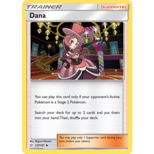 Dana 137/181 Pokemon TCG Sun & Moon Team Up