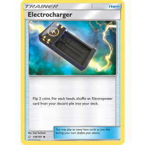 Electrocharger 139/181 Pokemon TCG Sun & Moon Team Up