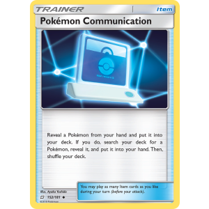 Pokémon Communication 152/181 Pokemon TCG Sun & Moon Team Up