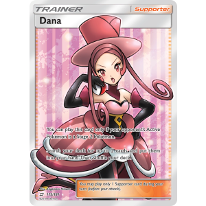 Rare Ultra Dana 173/181 Pokemon TCG Sun & Moon Team Up