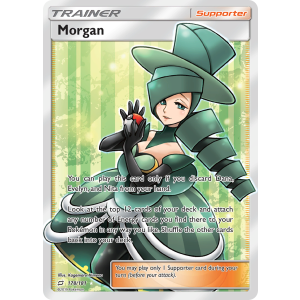 Rare Ultra Morgan 178/181 Pokemon TCG Sun & Moon Team Up