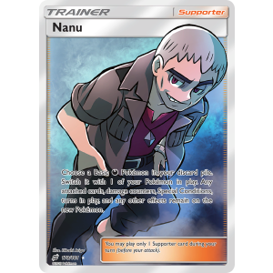 Rare Ultra Nanu 179/181 Pokemon TCG Sun & Moon Team Up