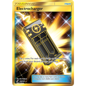 Rare Secret Electrocharger 193/181 Pokemon TCG Sun & Moon Team Up