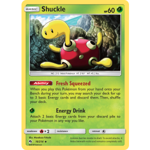 Shuckle 16/214 Pokemon TCG Sun & Moon Lost Thunder