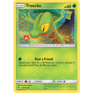 Treecko 20/214 Pokemon TCG Sun & Moon Lost Thunder