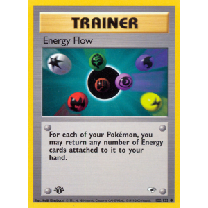 Energy Flow 122/132 Pokemon TCG Gym Gym Heroes