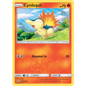 Cyndaquil 40/214 Pokemon TCG Sun & Moon Lost Thunder