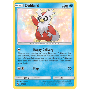 Delibird 57/214 Pokemon TCG Sun & Moon Lost Thunder