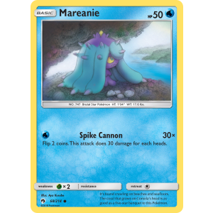 Mareanie 68/214 Pokemon TCG Sun & Moon Lost Thunder