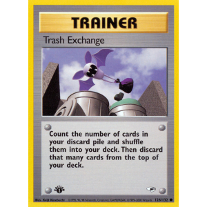 Trash Exchange 126/132 Pokemon TCG Gym Gym Heroes