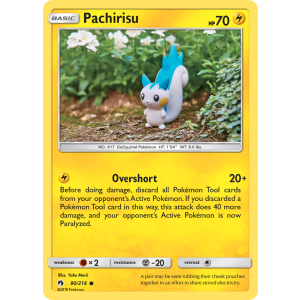 Pachirisu 80/214 Pokemon TCG Sun & Moon Lost Thunder