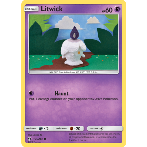 Litwick 101/214 Pokemon TCG Sun & Moon Lost Thunder