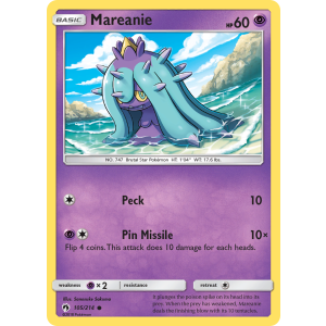 Mareanie 105/214 Pokemon TCG Sun & Moon Lost Thunder