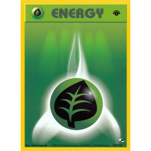  Grass Energy 129/132 Pokemon TCG Gym Gym Heroes